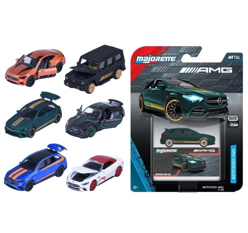 Die Cast Mercedes-AMG Deluxe cars 6 asstd - Rainbow Pacific