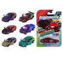 Die Cast Colour Changers Premium cars 6 asst Majorette - Rainbow Pacific