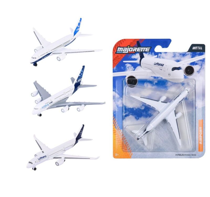 Die Cast Airplane 3 asst models Majorette - Rainbow Pacific