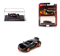 Die Cast Bugatti Veyron S/Sport 2005 Grey/Orange Majorette - Rainbow Pacific