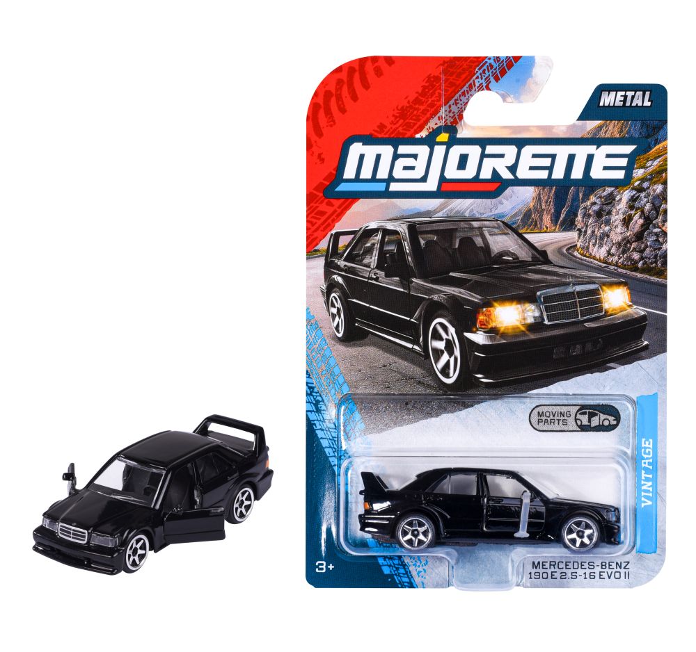 Die Cast Muller Mercedes-Benz 190E EVO2 Majorette - Rainbow Pacific