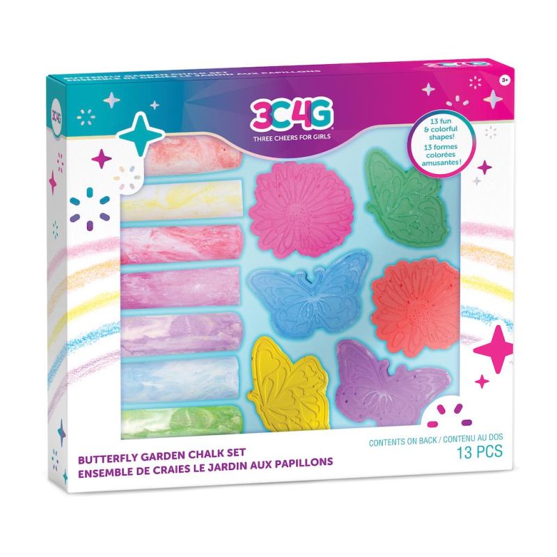 Butterfly Garden Chalk Set 3C4G - Rainbow Pacific