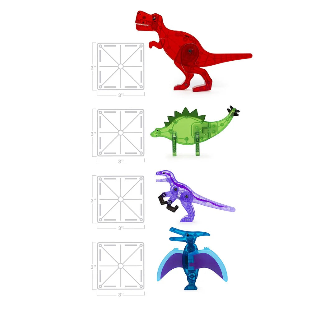 Magna-Tiles DINO World 40pc Set - Johnco