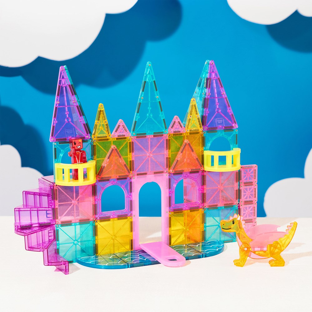 Magna-Tiles Castle DLX+microMAGS - Johnco