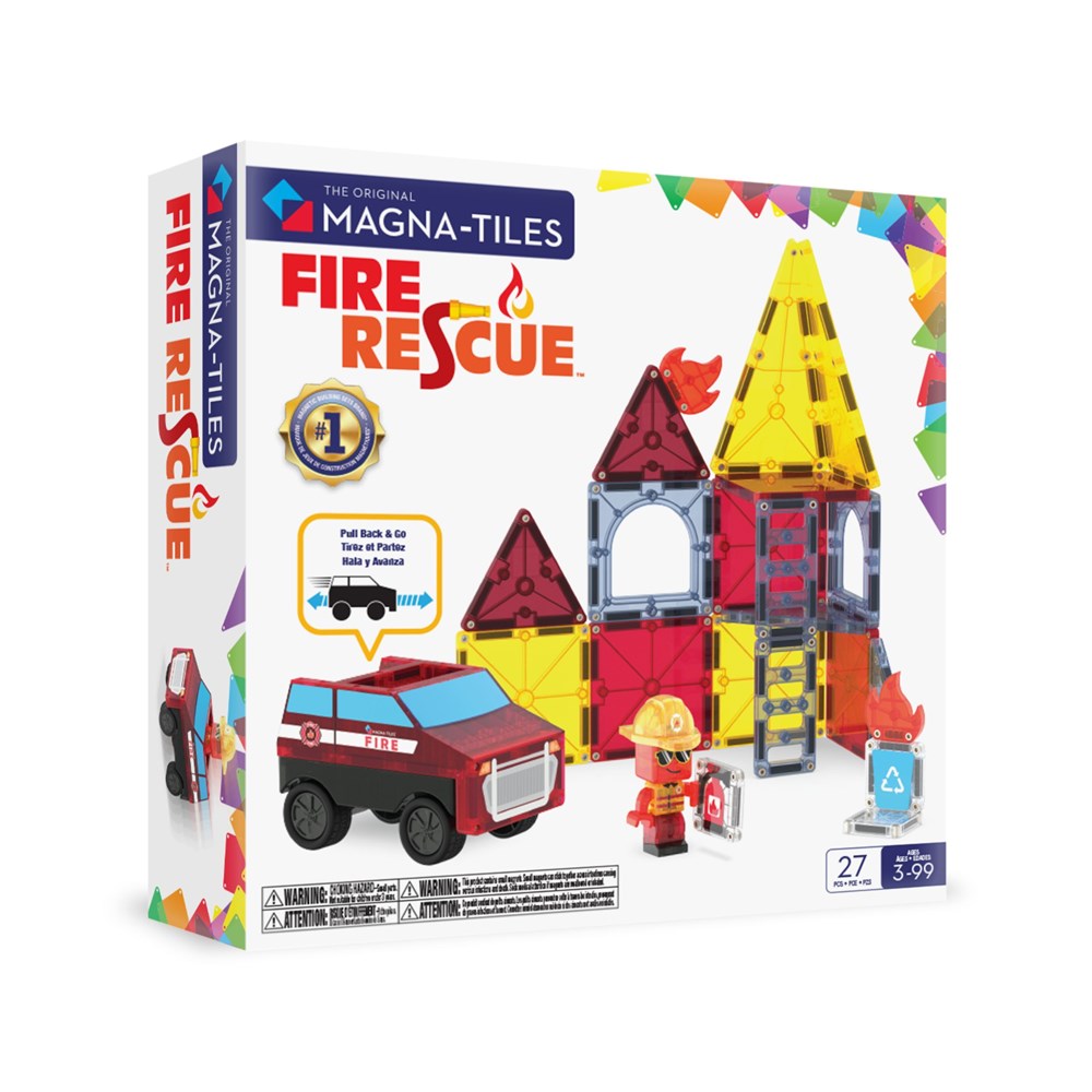 Magna-Tiles Fire Rescue 27pcs