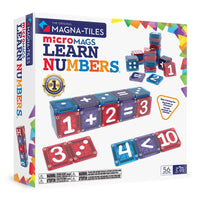 Magna-Tiles MicroMAGS Learn Numbers - Johnco Productions