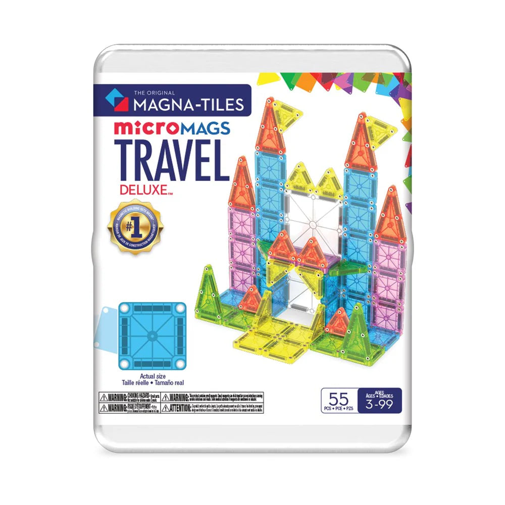 Magna-Tiles microMAGS Travel Set Deluxe 55pcs