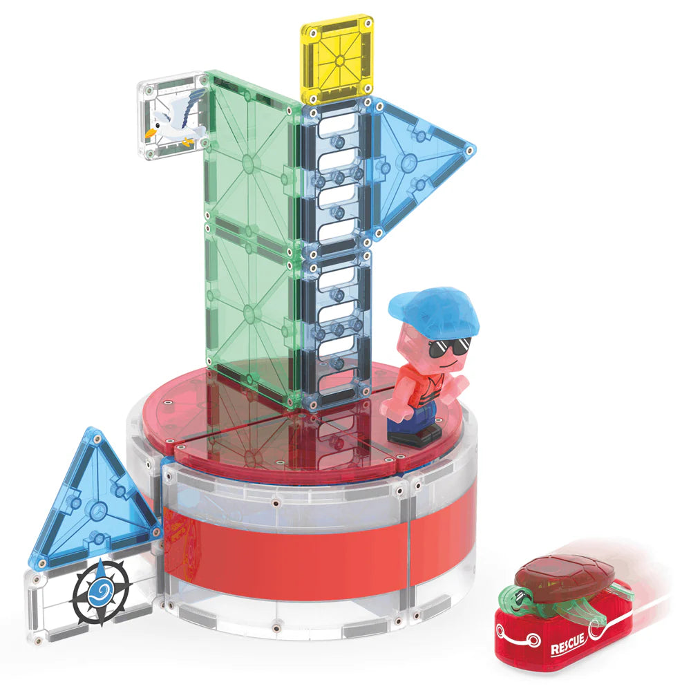 Magna-Tiles Lighthouse Rescue 6pcs - Johnco