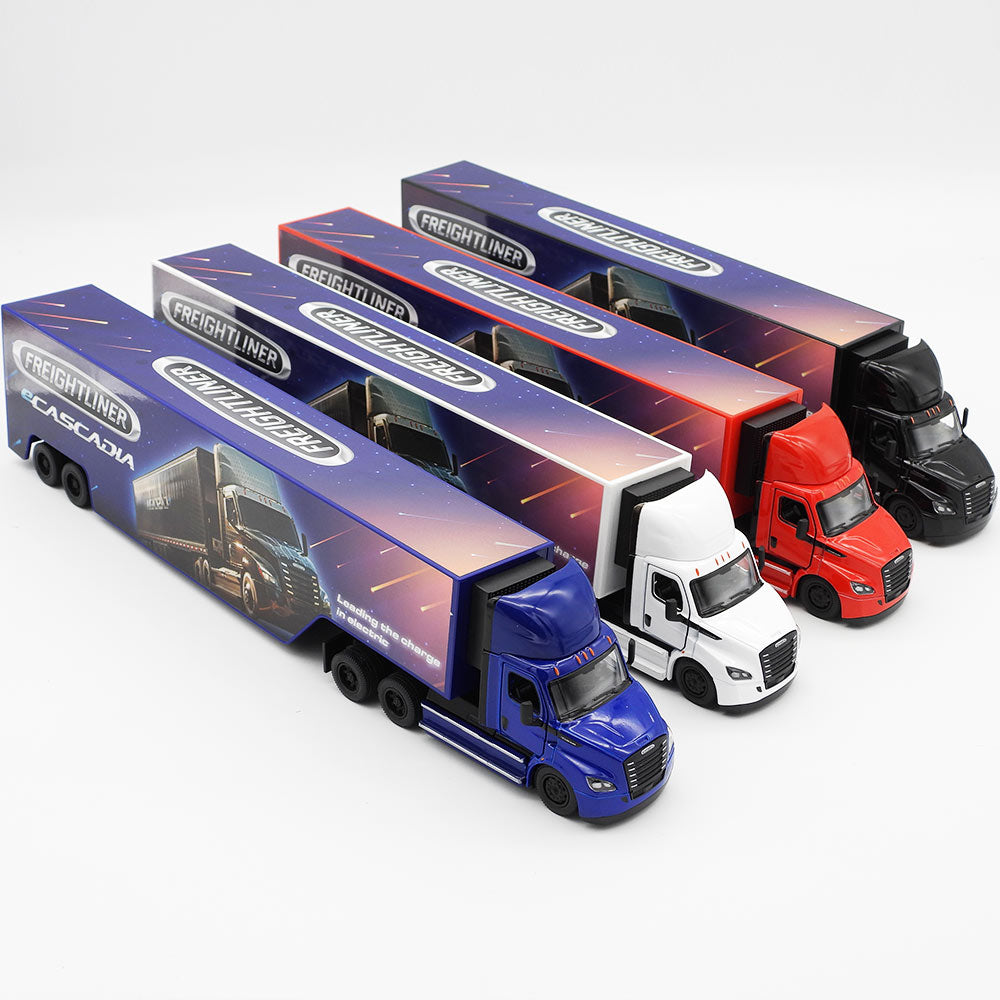 Die Cast Freightliner Truck & Trailer - Jack in the Box