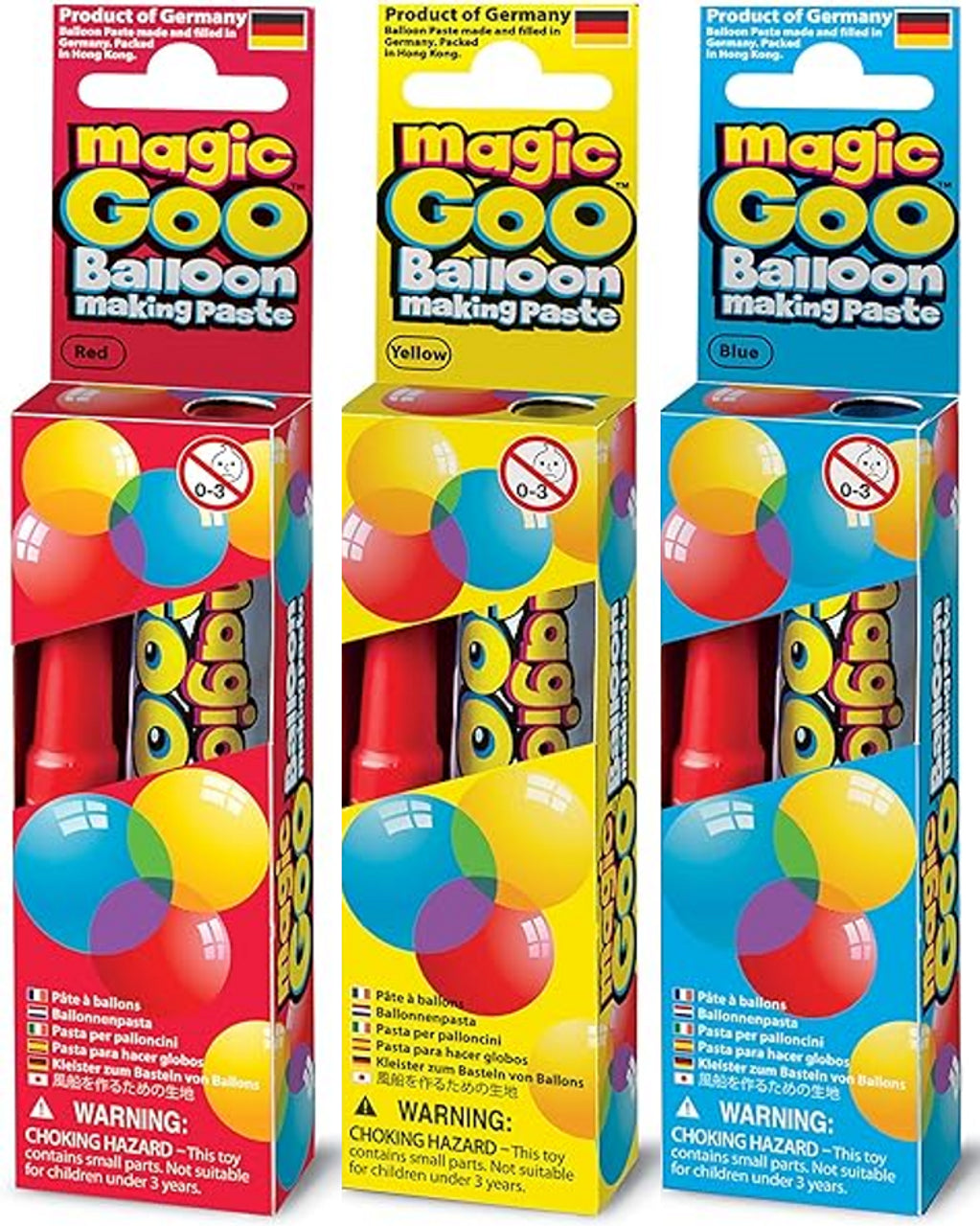 Magic Goo Balloon Making Paste – Yellow