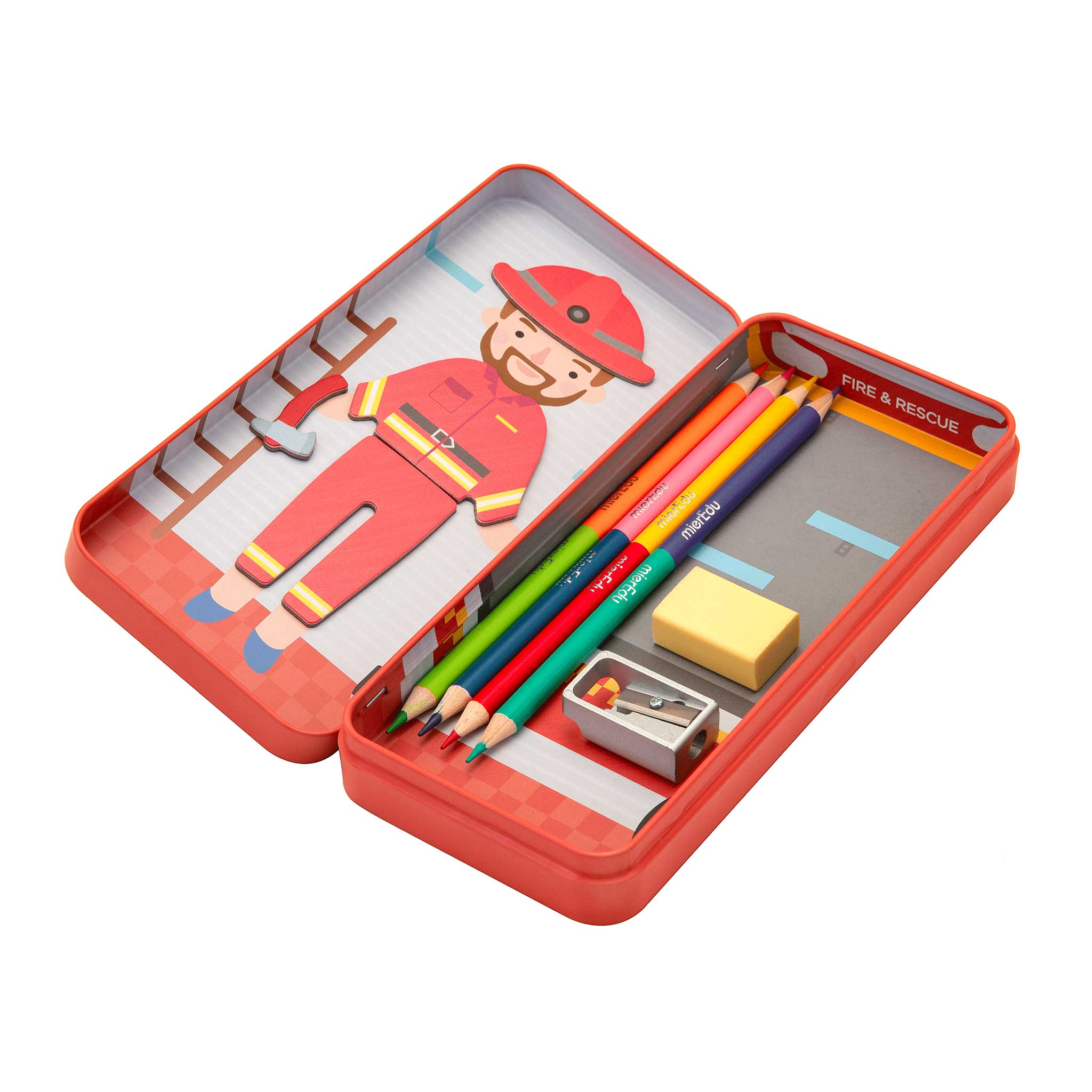 Magnetic Puzzle Box: Firefighter