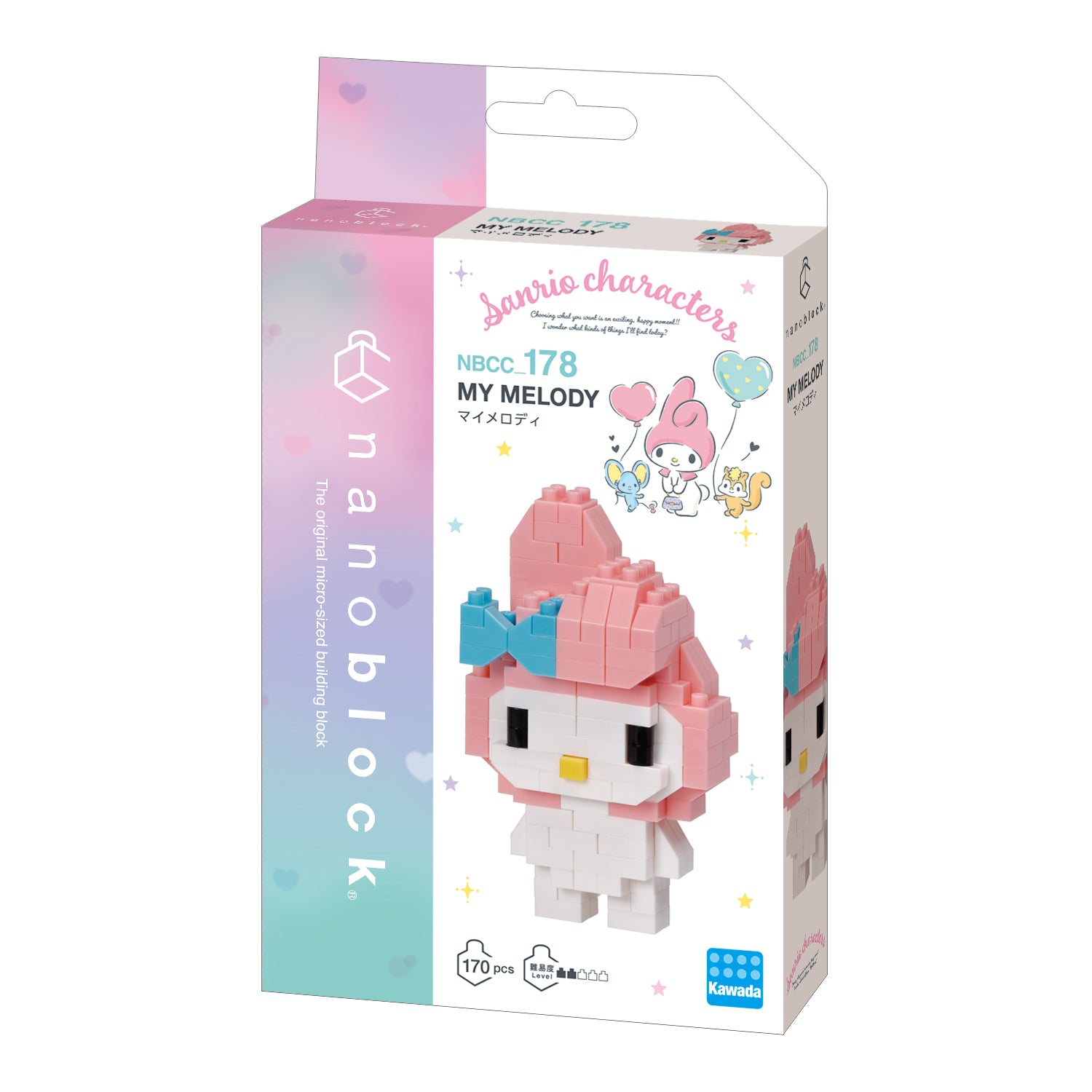 Nanoblock Sanrio My Melodie - Kawada