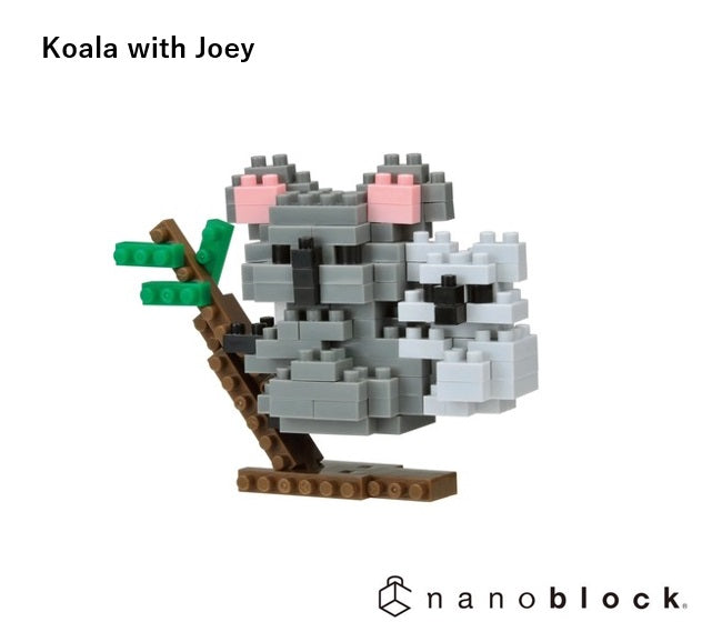 Koala with Joey NBC 257 - NanoBlock