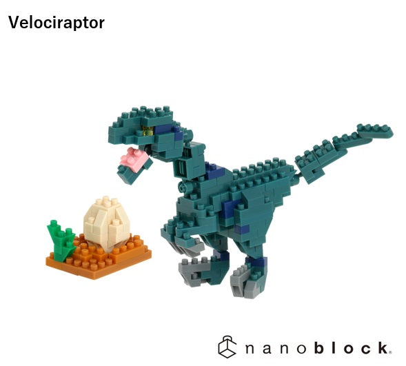 Velociraptor Nanoblock - Kawada