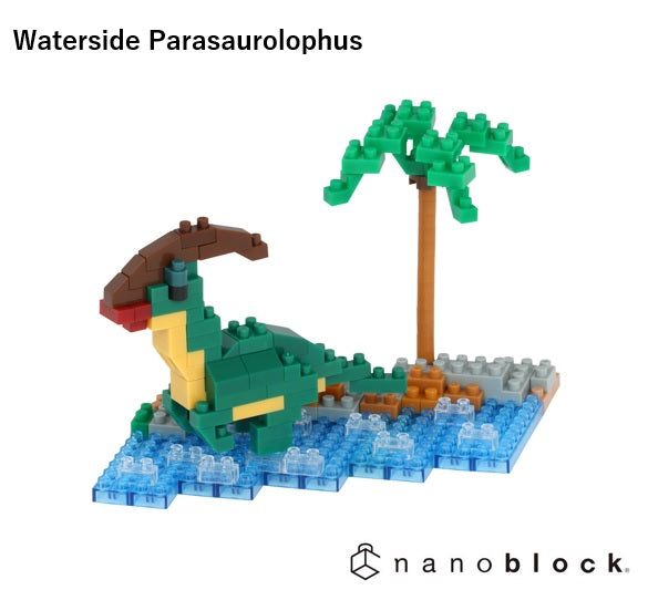 Waterside Parasaurolophus Nanoblock - Kawada