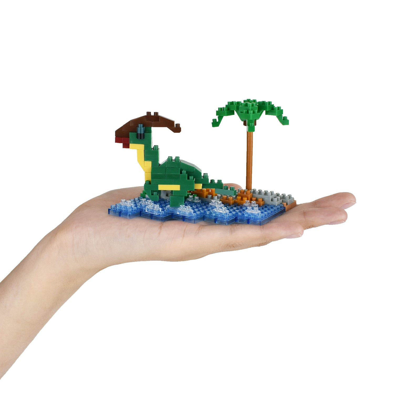 Waterside Parasaurolophus Nanoblock - Kawada