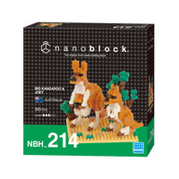Big kangaroo & Joey - Nanoblock