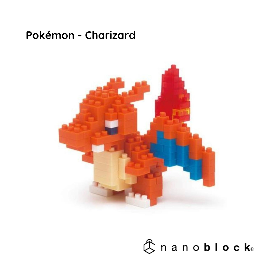 Charizard Pokemon NBPM 008 - Nanoblock