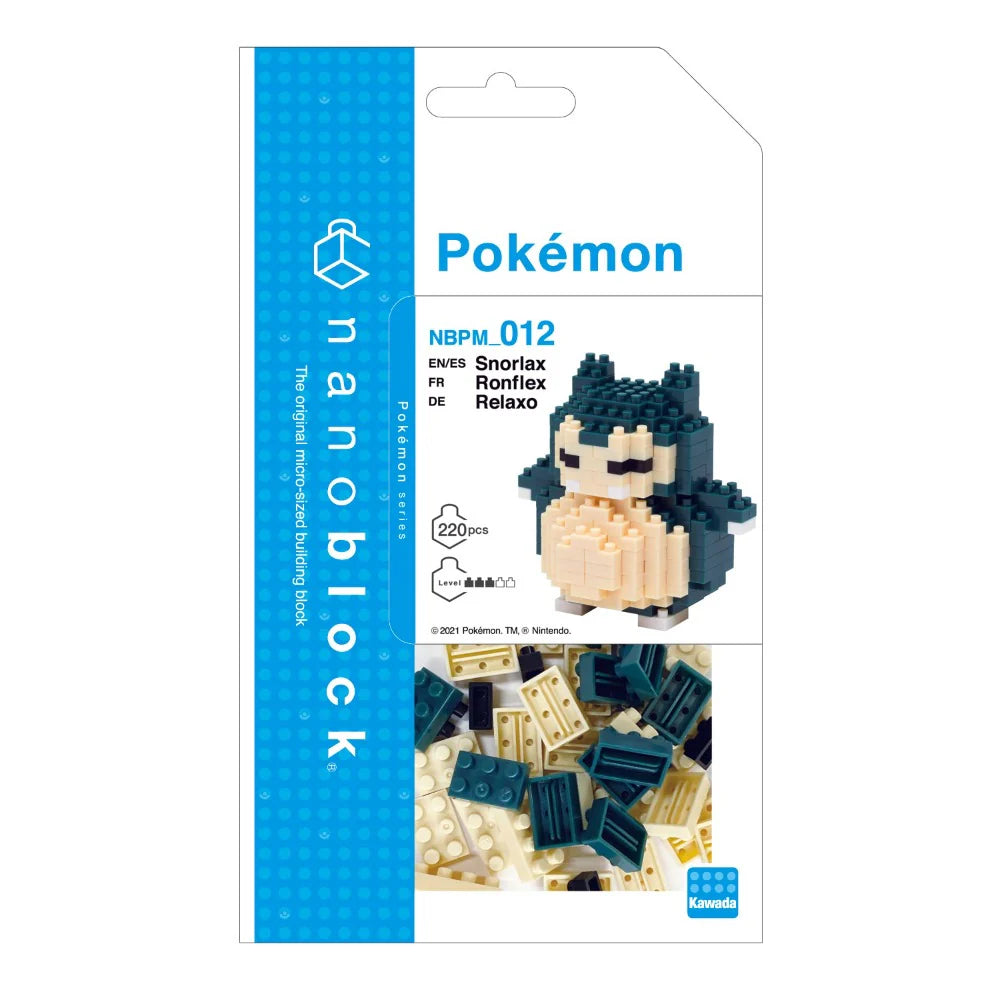 Snorlax Poke`mon NBPM_012 nanoblock