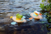 Animal Canoe Pull String Water Bath Toy Crocodile - Kapper Kidz