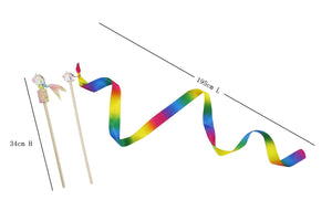 Dance Ribbon Rainbow Unicorn - Kaper Kidz