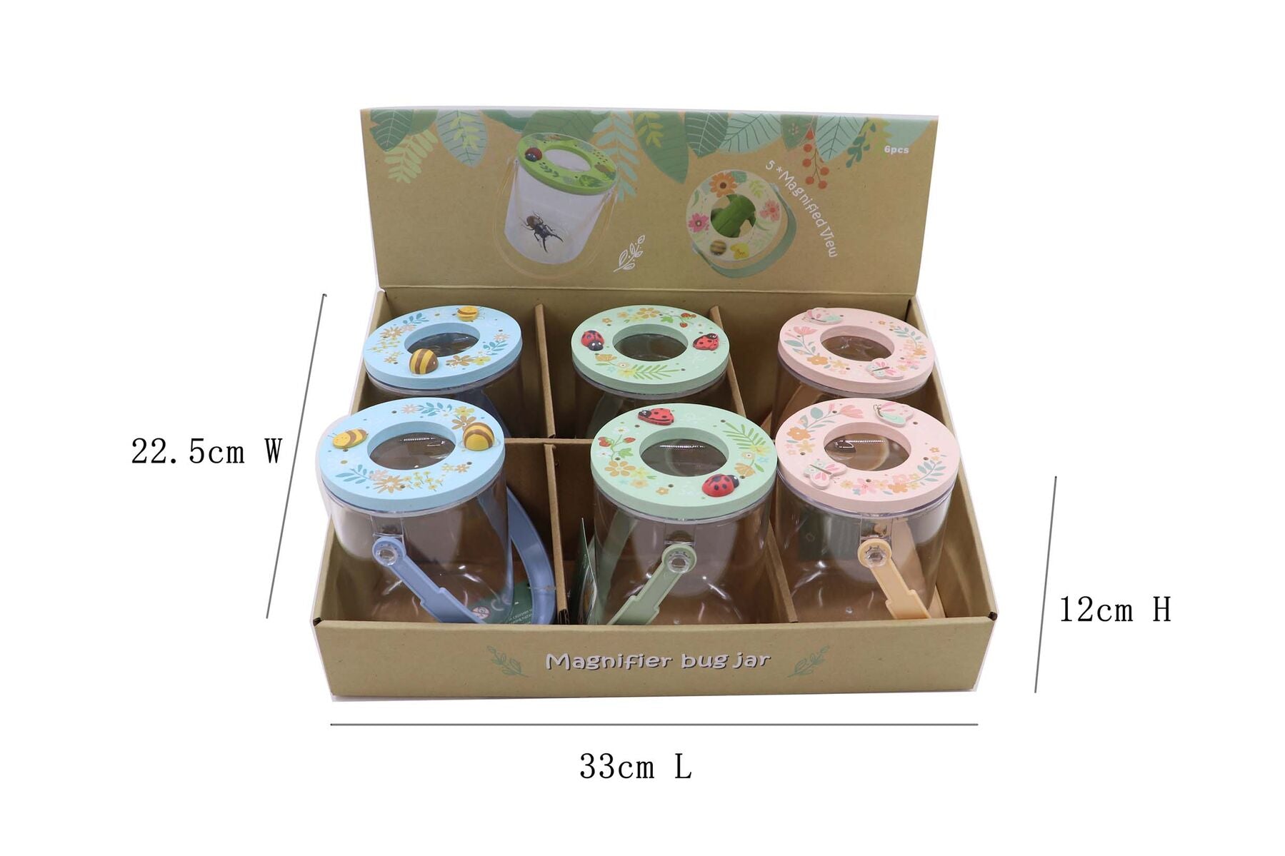 Magnifying Bug Jar w/ handle - Eleganter