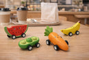 Wooden Pull-Back fruit & Veggie Kapper Kidz - Eleganter