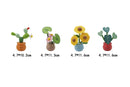 Wooden Dancing Potplants Kapper Kidz - Eleganter