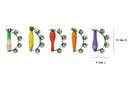 Wooden Vegie Hand Bell - Eleganter
