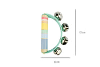 Wooden Rainbow Hand Bell Clusters - Eleganter