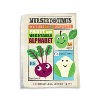 Jo & Nics Crinkly Cloth Book Vegetables - Mishmashed