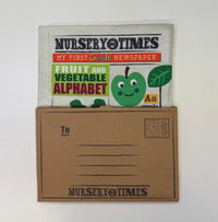 Jo & Nics Crinkly Cloth Book Vegetables - Mishmashed