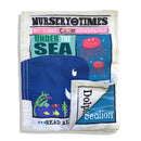 Jo & Nics Crinkly Cloth Book Under the Sea - Mishmashed