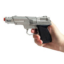 Die Cast Silver Army Cap Gun 14cm - Jack in the Box