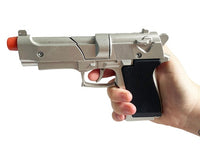 Die Cast Silver Cap Gun 17cm - Jack in the Box