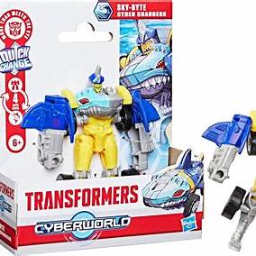 Transformers Cyberchangers Sky-Byte - Hasbro