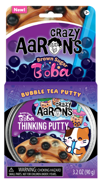 Crazy Aarons Thinking Putty Brown Suga Boba - Jazwares