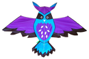 Single Line Owl Kite