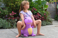 Bouncy Rider Periwinkle T-Rex - Kaper Kidz