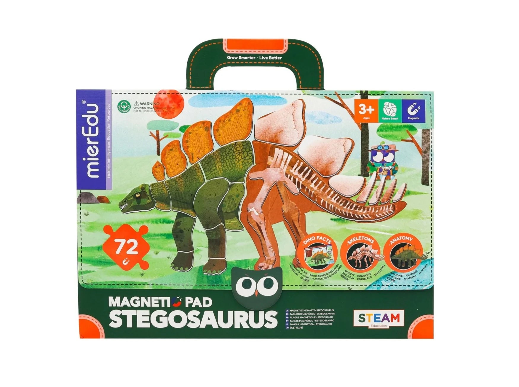 Magnetic pad - Stegosaurus