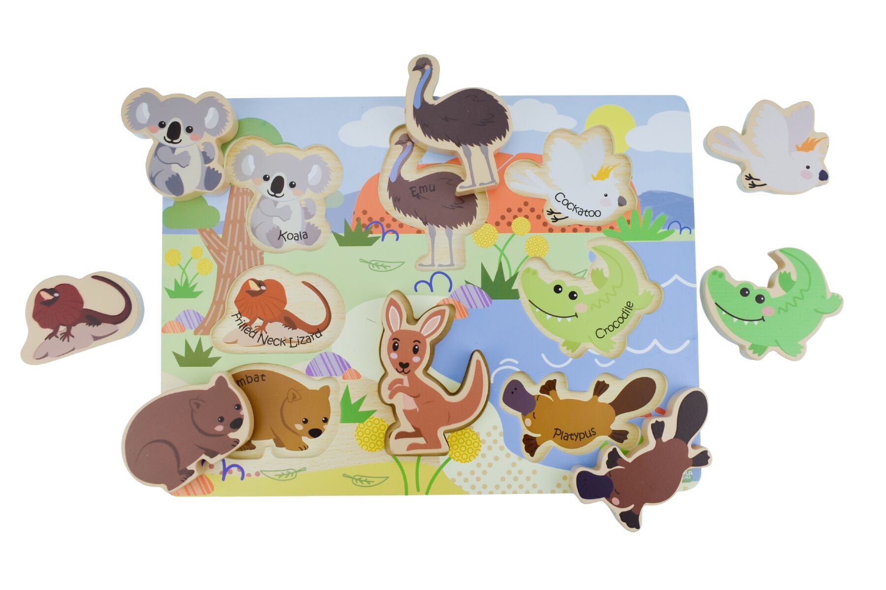 Chunky Puzzle Australian Animals