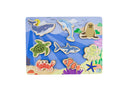Sea Animal Wooden Chunky Puzzle - Eleganter