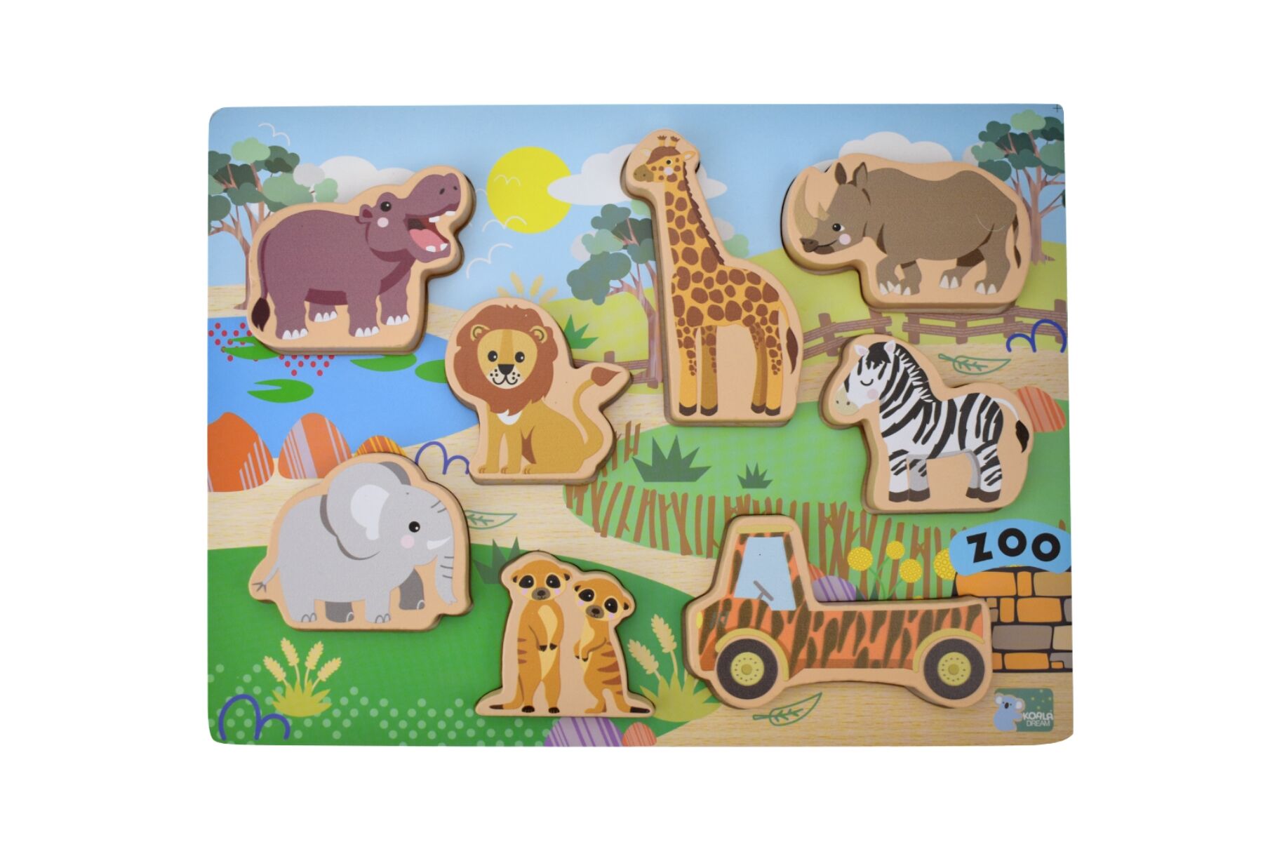 Chunky Puzzle Dinosaurs - Eleganter Aust.