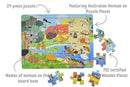 Aussie Animals & Names Puzzle 24pcs - Koala dream