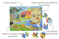 Aussie Animals & Names Puzzle 24pcs - Koala dream