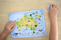 Australian Map Aussie Animals 24pc Puzzle - Koala Dream