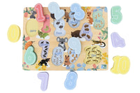 Numbers 1 - 10 Chunky Puzzle Bush Buddies - Eleganter