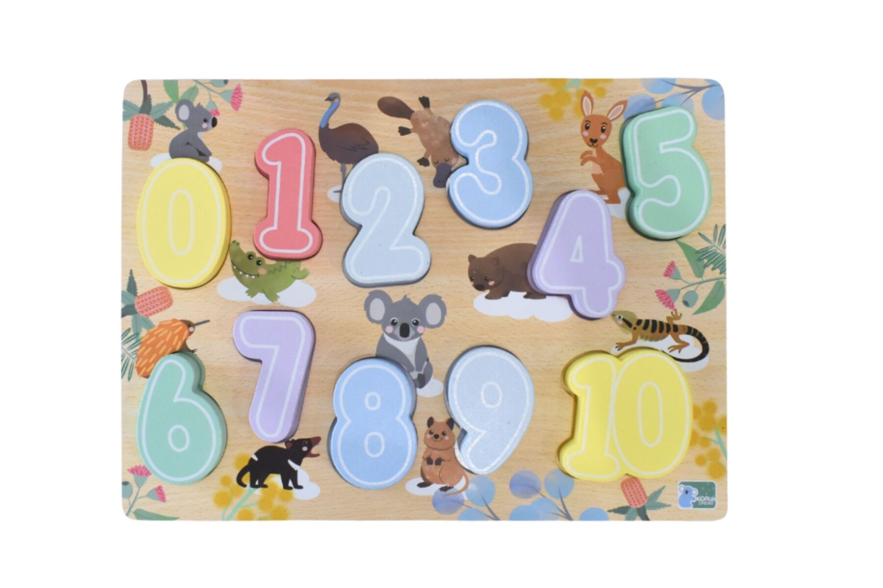 Numbers 1 - 10 Chunky Puzzle Bush Buddies - Eleganter