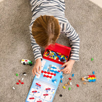 Activity Pad Puzzle by Number Transportation - Plus Plus