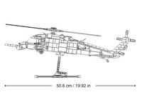 HH-60G-S Pave Hawk Scale 1:35 771 Pcs Sluban - Belta Brands